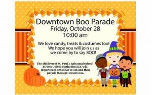 Join in with the Downtown Boo Parade!
